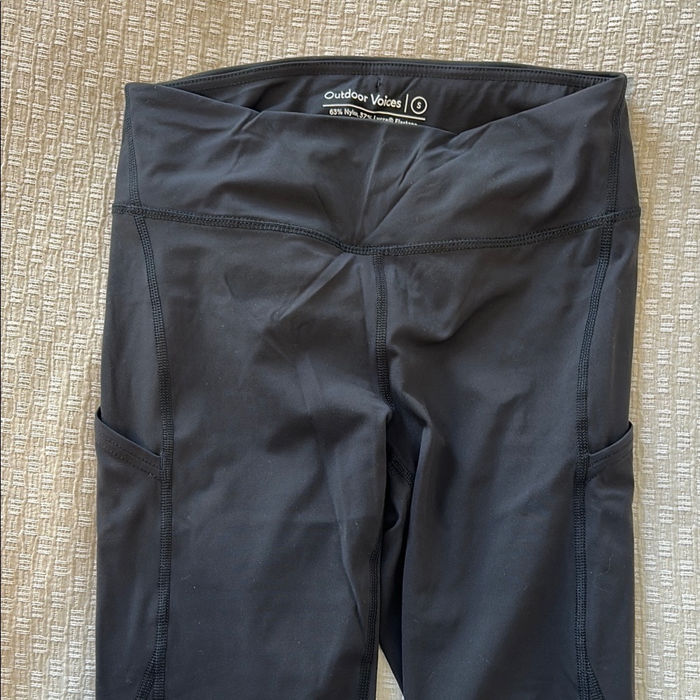 Outdoor Voices Black Leggings